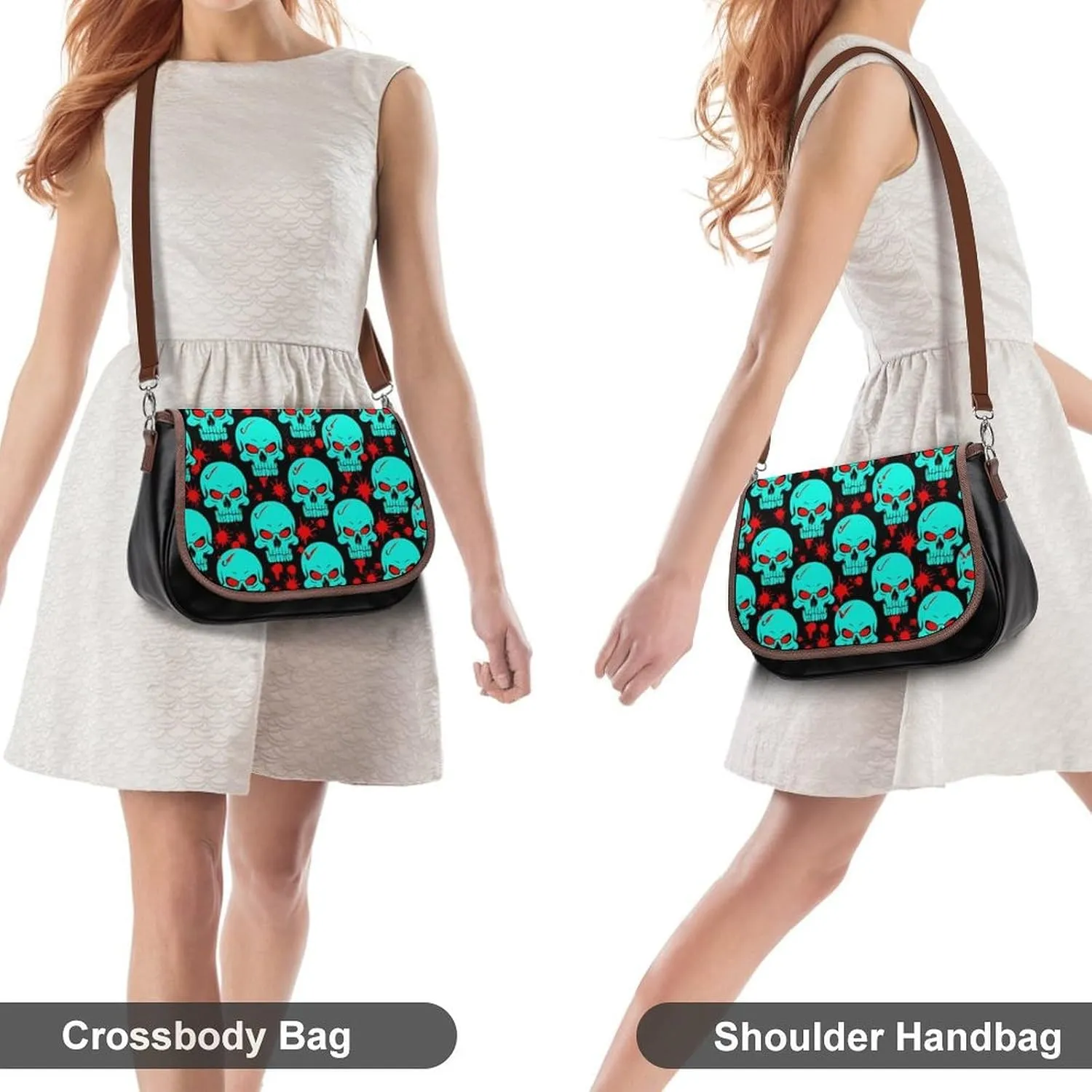 Women's Lightweight Crossbody Bag With Detachable Shoulder Strap For Daily Use