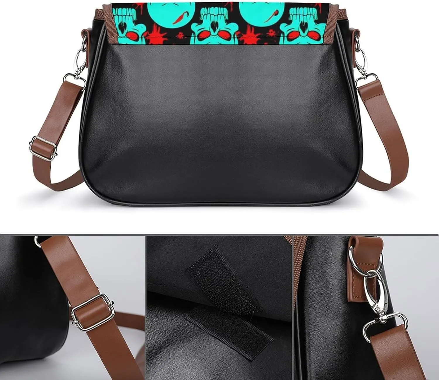 Women's Lightweight Crossbody Bag With Detachable Shoulder Strap For Daily Use