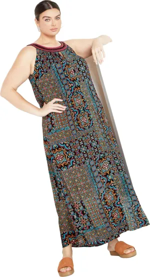 Women's Plus Size Mel Beaded Maxi Dress