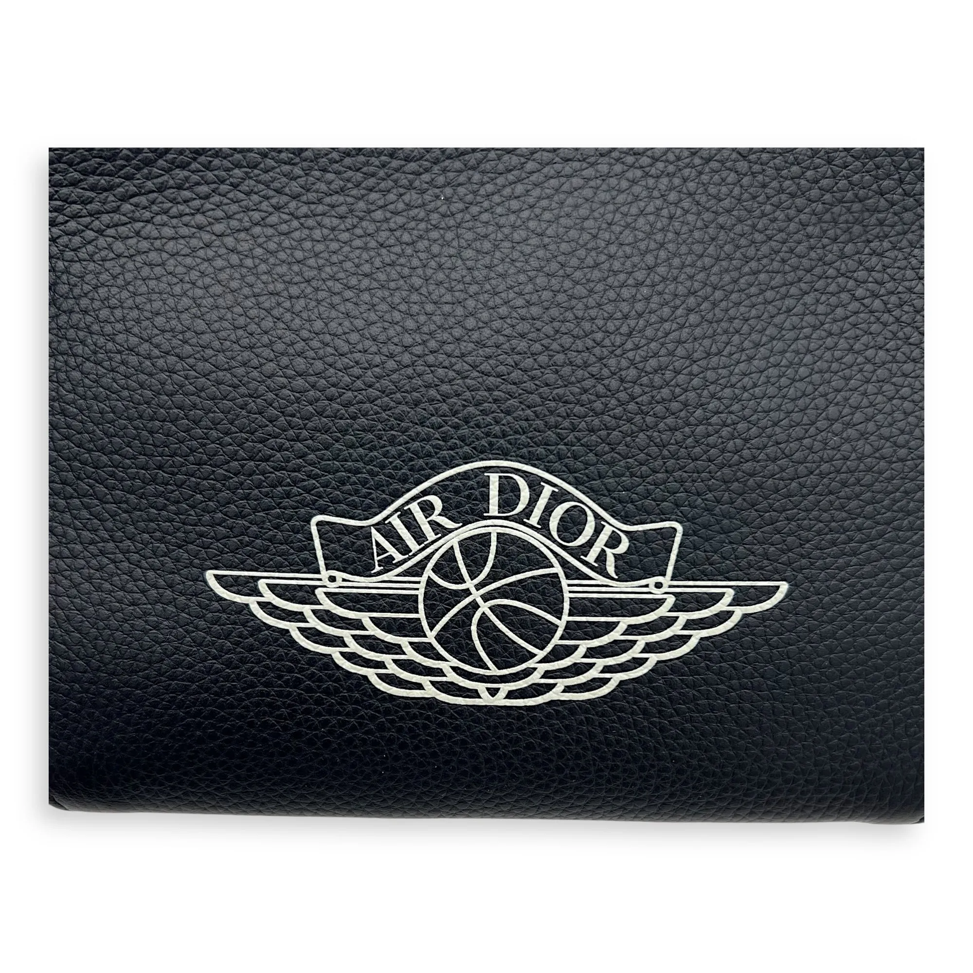 X Jordan Air Dior Blue Crossbody Bag in Calfskin, Silver hardware