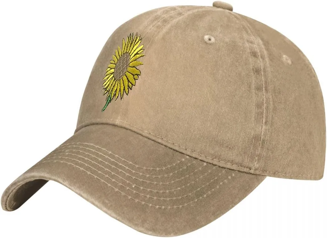 YISHOW Embroidered Bassball Cap Vintage Men and Women Embroidered Hat
