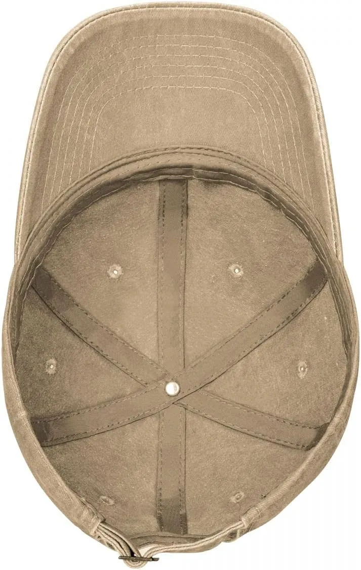 YISHOW Embroidered Bassball Cap Vintage Men and Women Embroidered Hat