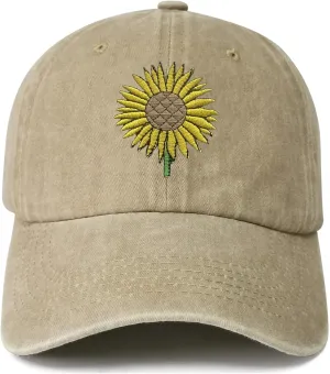 YISHOW Embroidered Bassball Cap Vintage Men and Women Embroidered Hat