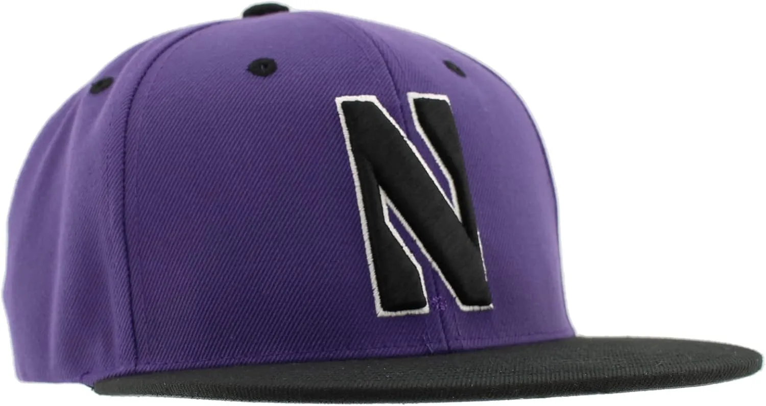 ZHATS NCAA Officially Licensed Snapback Hat Flat Brim Z11